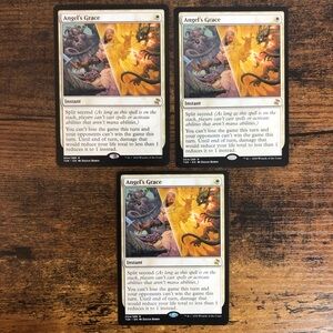 Magic the Gathering MTG Time Spiral Remastered Angel’s Grace x3 NM